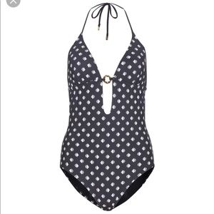 NWT Tory Burch Black Kingfish bathing suit.
